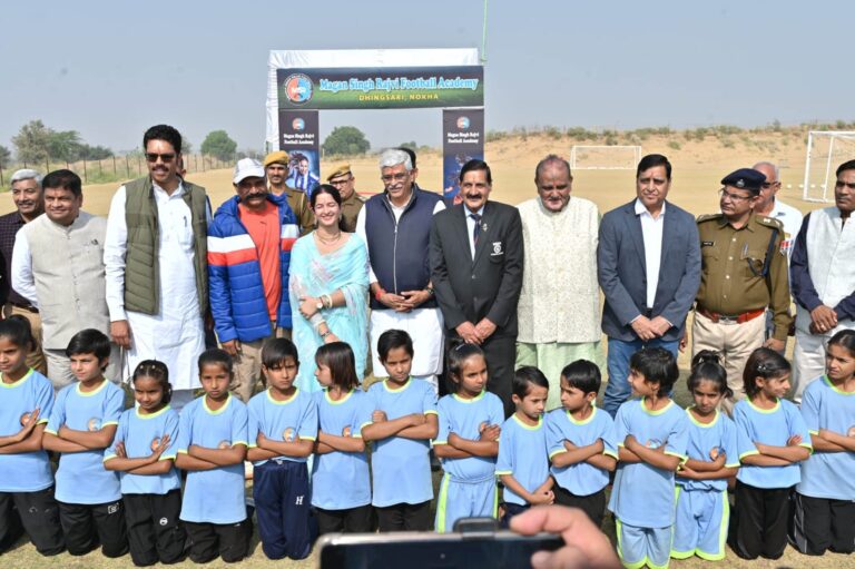 ढींगसरी की बेटियों को मिली चार खेल मैदान व गर्ल्स हॉस्टल की सौगात, केन्द्रीय कला एवं पर्यटन मंत्री शेखावत व विधायक भाटी ने किया उद्घाटन