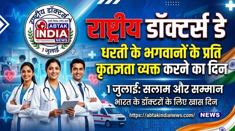 ​’राष्ट्रीय डॉक्टर्स डे’: धरती के भगवानों के प्रति कृतज्ञता व्यक्त करने का दिन,  विरोध के नाम पर जूतों की माला पहनाने का प्रयास कितना उचित..?