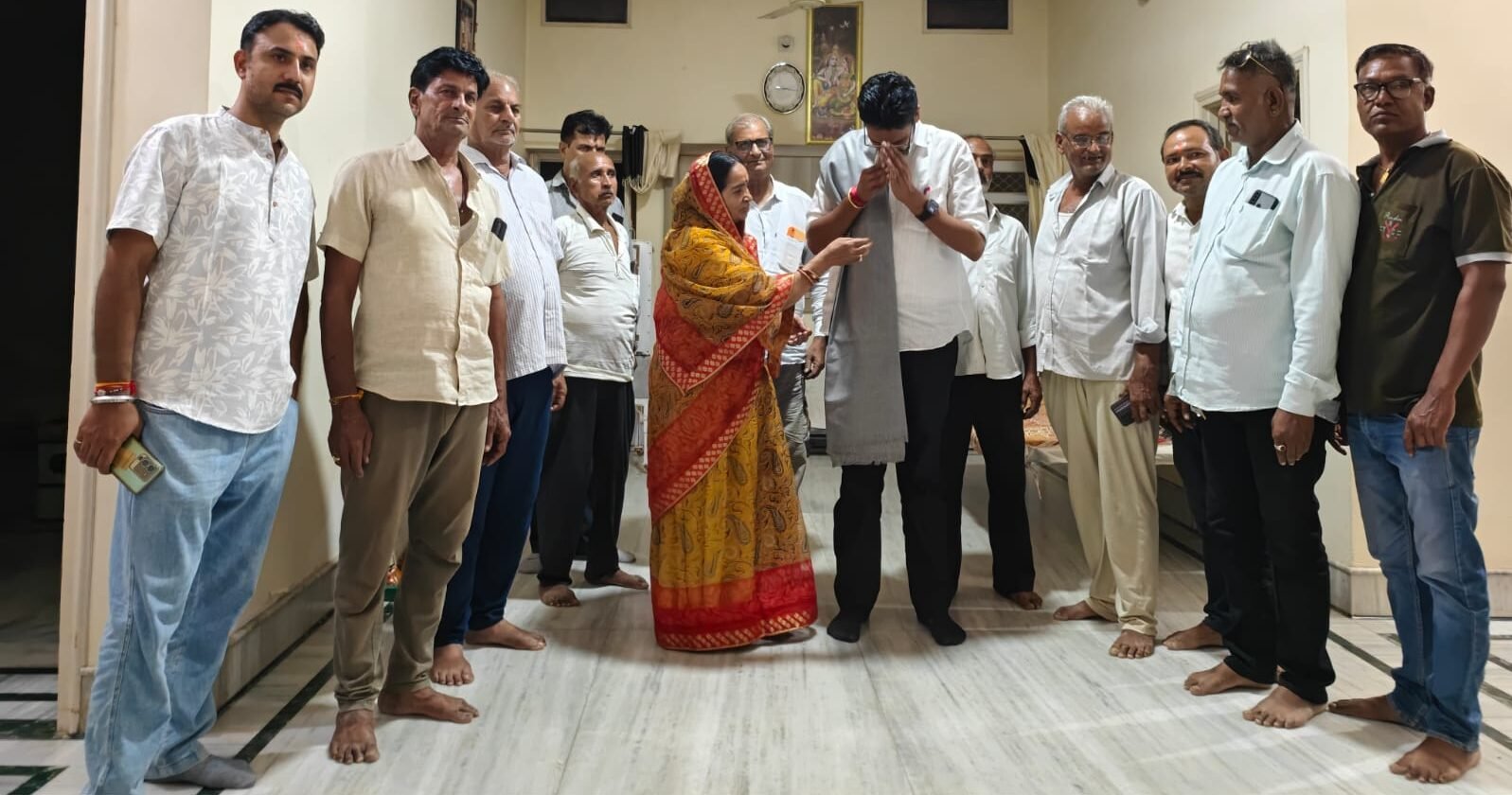  विधायक भाटी का सघन जनसम्पर्क