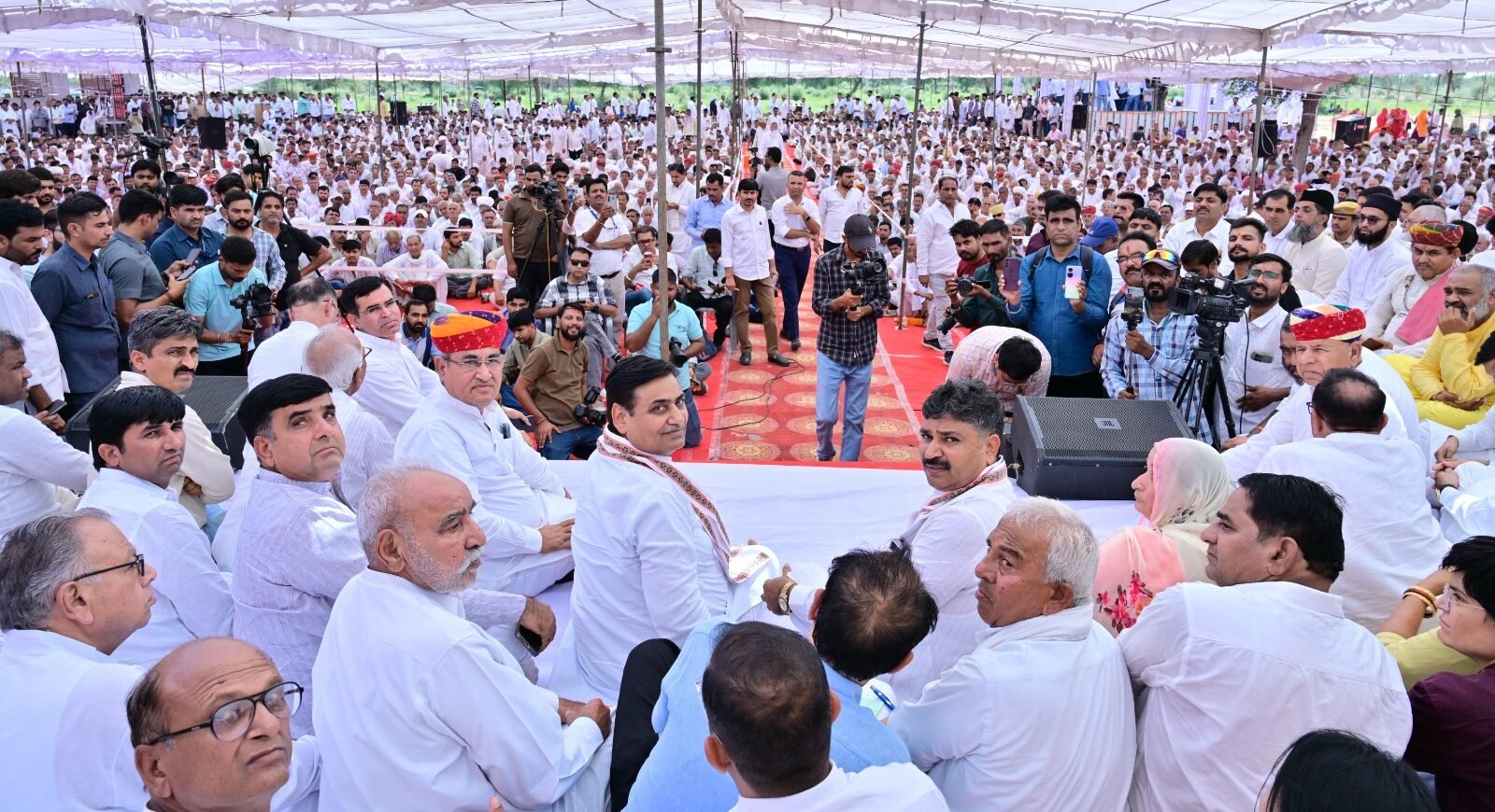 रामेश्वर डूडी की प्रथम पुण्यतिथि पर बीकानेर में उमड़ा जनसैलाब