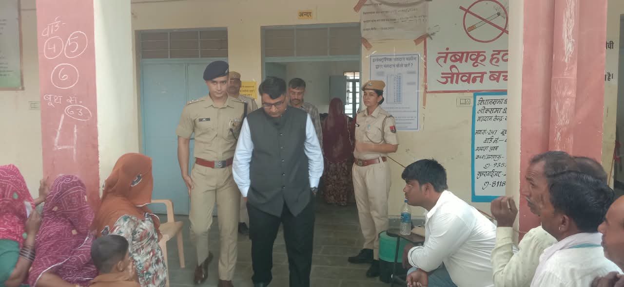 ,डीएम व् एसपी ने किया व्यवस्थाओं का निरिक्षण